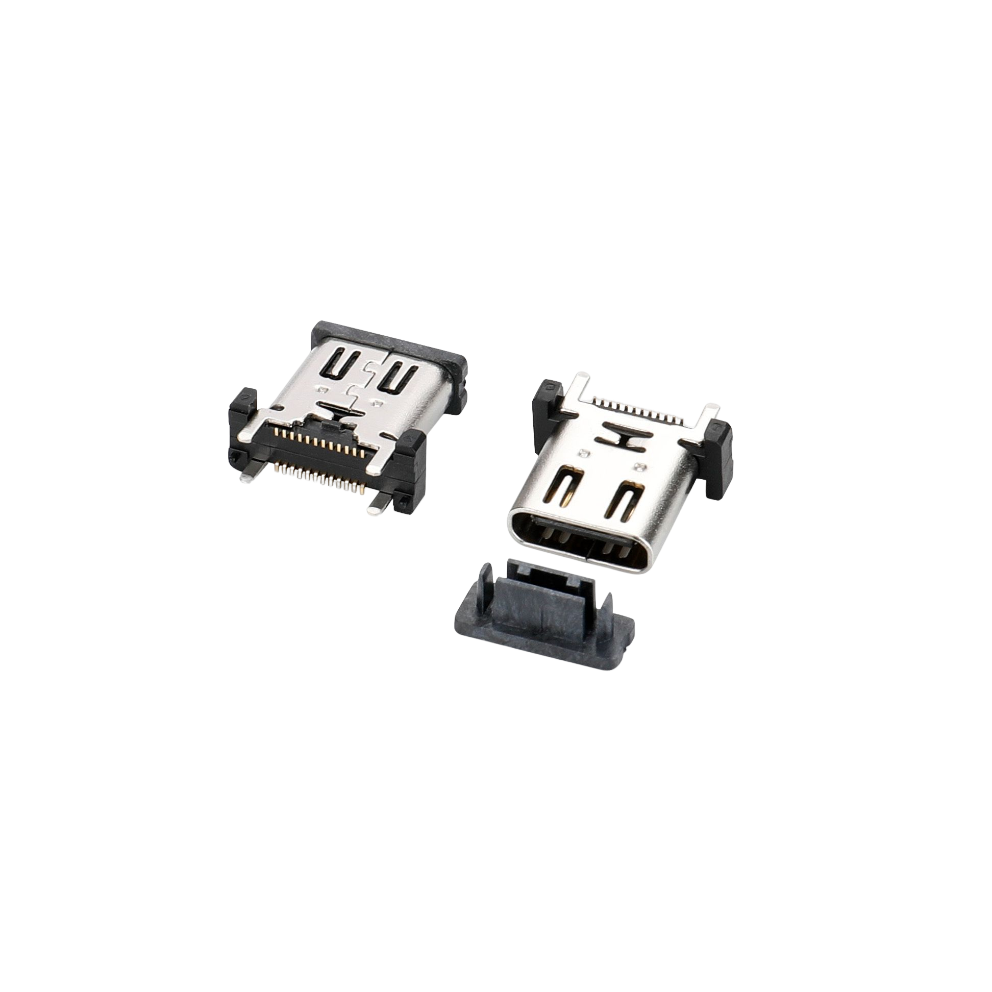 Usb Type c 24pin 直立式H=10.0mm
